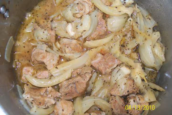 Saute de veau au fenouil