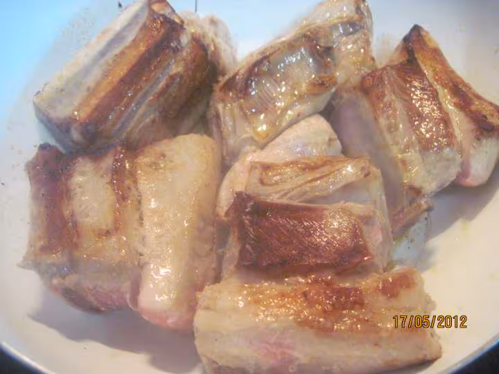 Saute de veau aux champignons sauce tikka masala