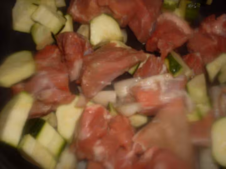 Saute de veau aux legumes