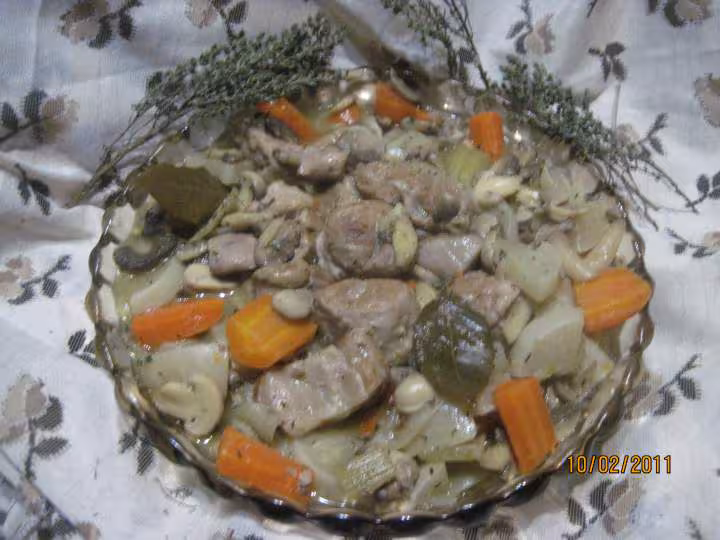 Saute de veau en sauce