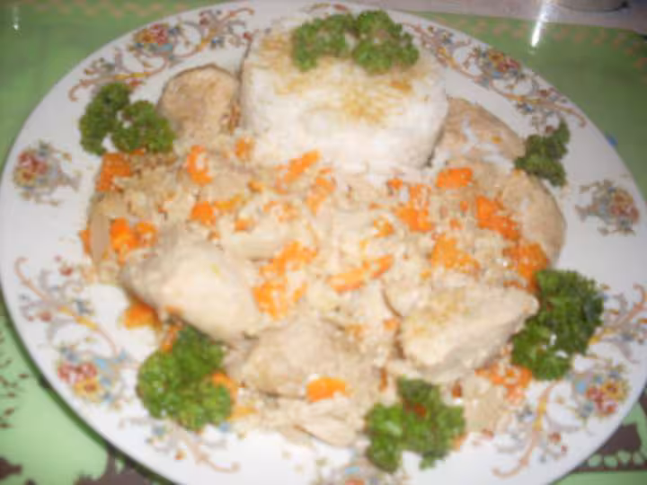 Sauter de porc riz amp curry