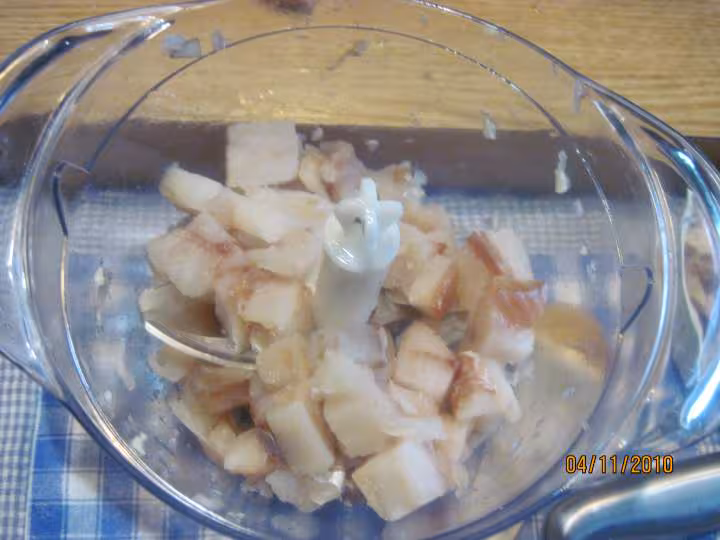 Seiches farcies cuits au vin blanc