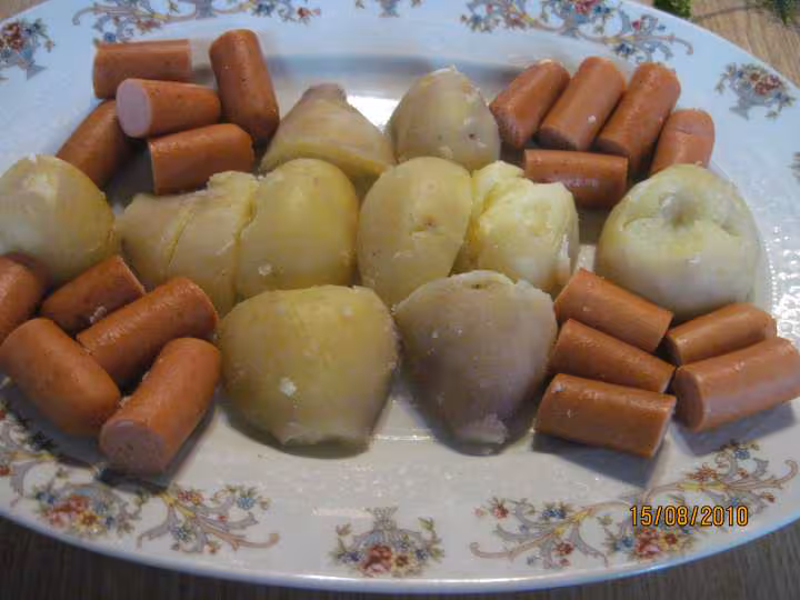 Snaks aux p de terre a la creme