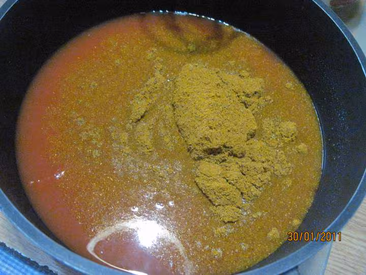 Soupe au massale a ma facon