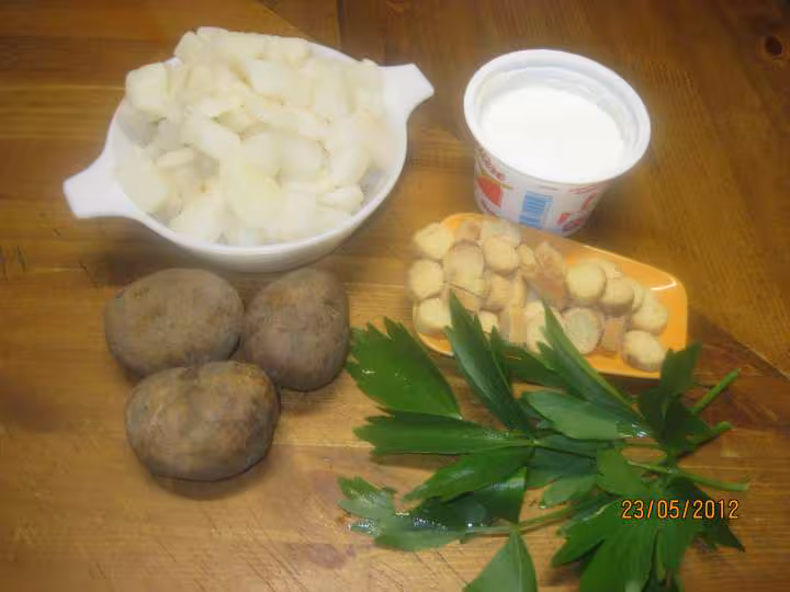 Soupe aux navets et celeri au micro ondes