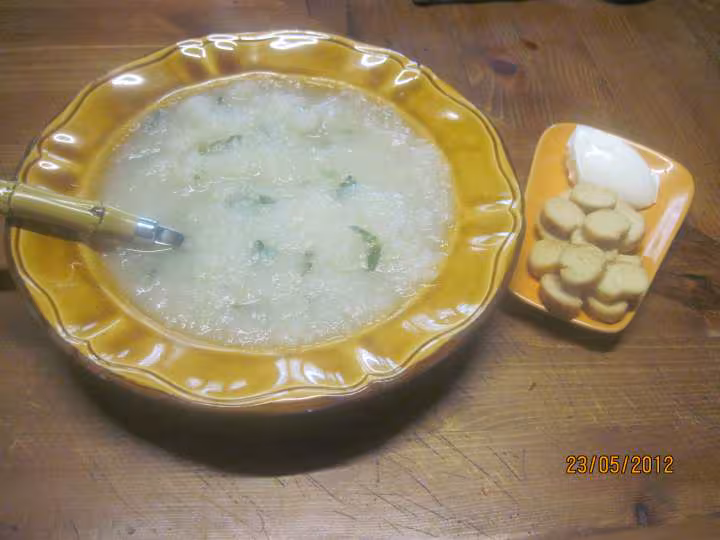 Soupe aux navets et celeri au micro ondes