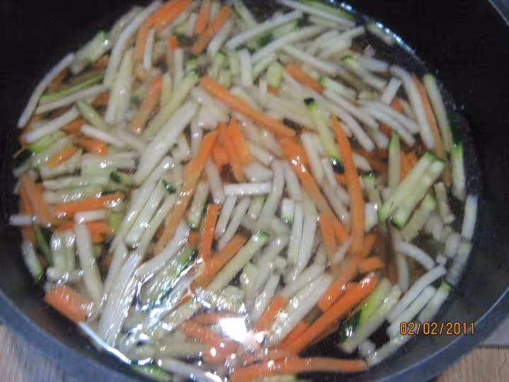 Soupe aux pates chinoise