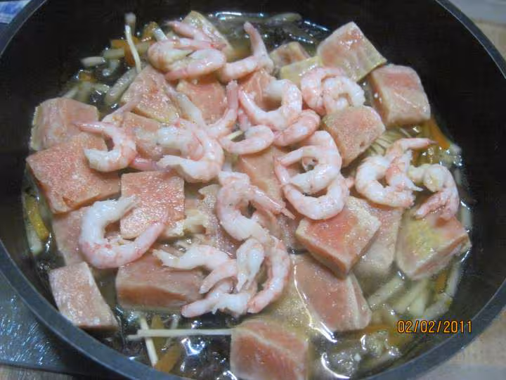 Soupe aux pates chinoise