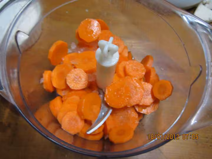 Soupe de carottes poireaux salsifis au mo