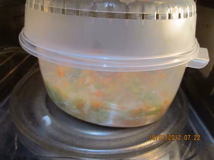 Soupe de carottes poireaux salsifis au mo