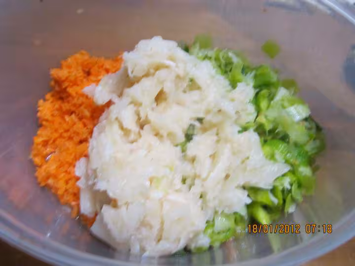 Soupe de carottes poireaux salsifis au mo