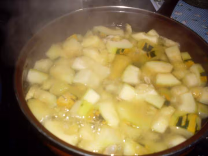 Soupe de courgettes