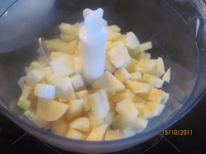 Soupe de pommes de terre et poireau mo