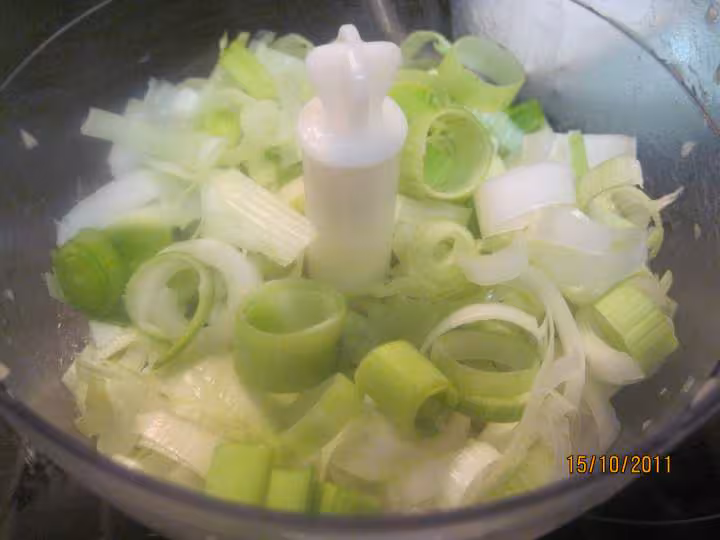 Soupe de pommes de terre et poireau mo
