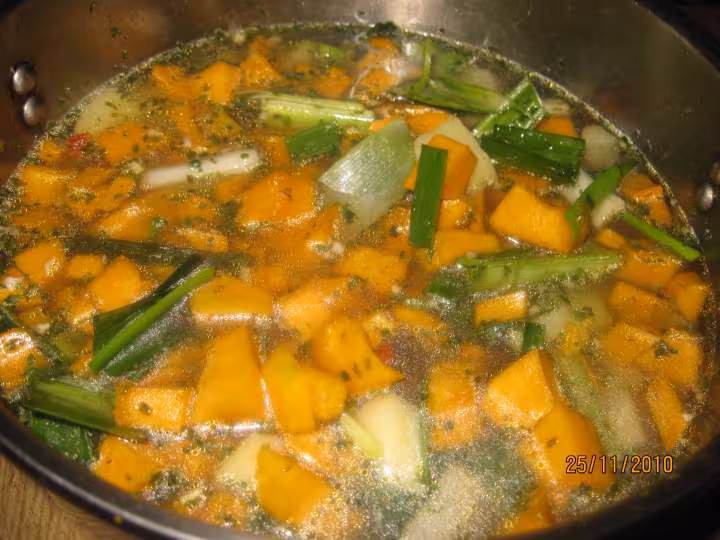 Soupe de potiron d italie