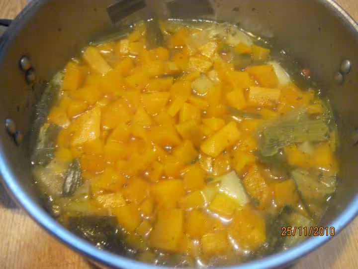Soupe de potiron d italie