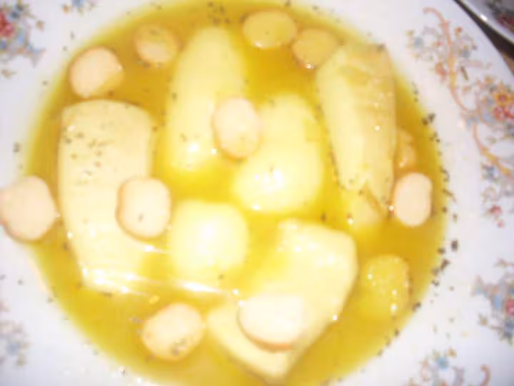 Soupe de seiches aux vin blanc