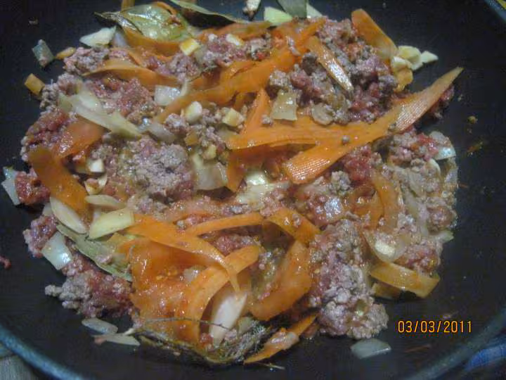 Spaghetti aux meli melo de legumes