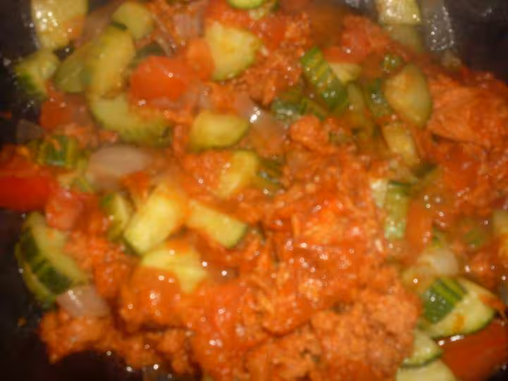 Spaghetti cuisinee au thon