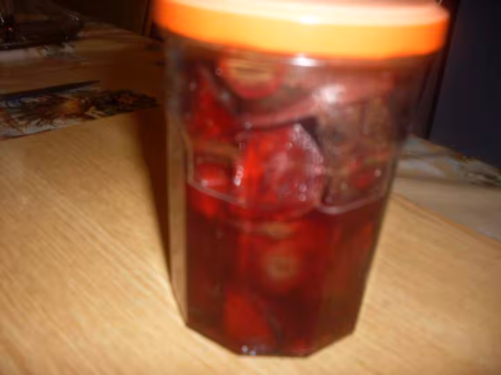 Sterilisation de betteraves rouge