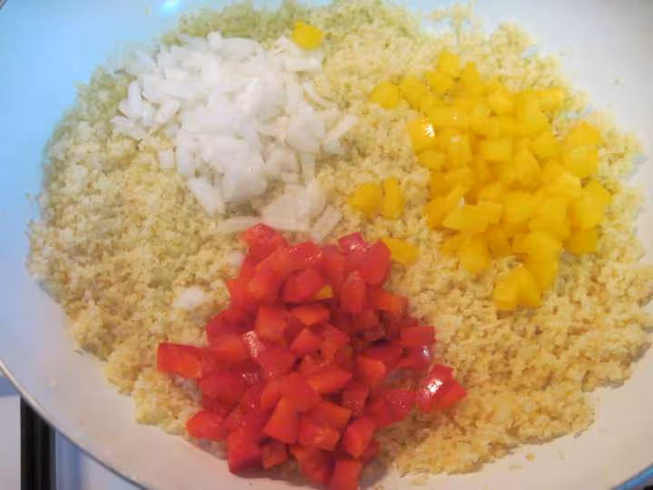 Taboule aux feuilles de menthe citronnees