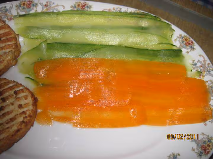 Tagliatelle de legumes maison