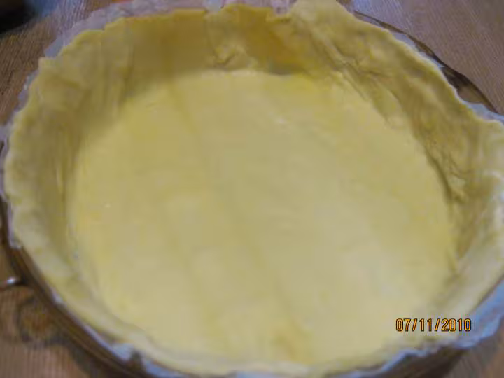 Tarte a la creme vanille au ananas