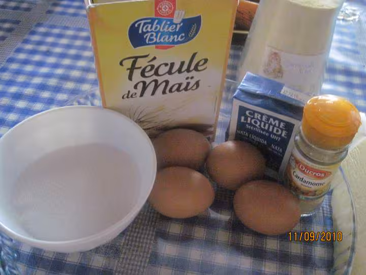 Tarte au prunes quetsches a la creme