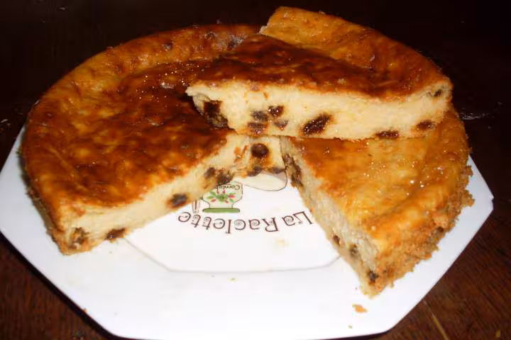 Tarte au riz au lait