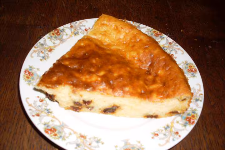 Tarte au riz au lait