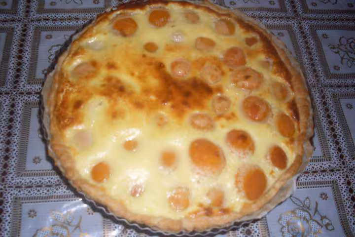 Tarte aux abricots