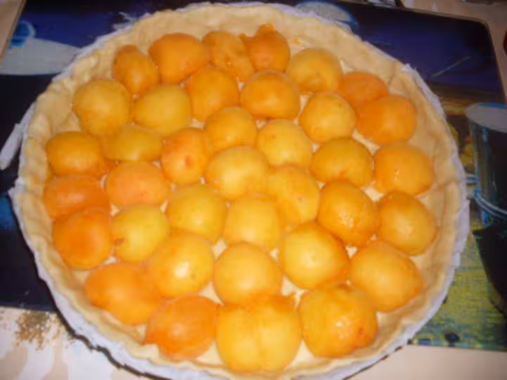 Tarte aux abricots
