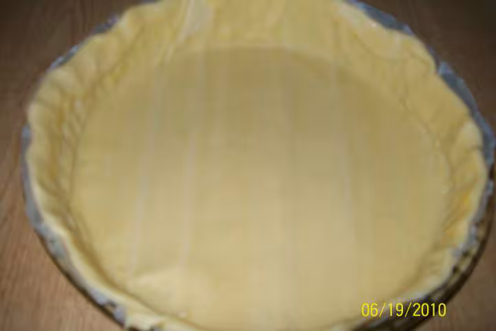 Tarte aux abricots a la creme caramel