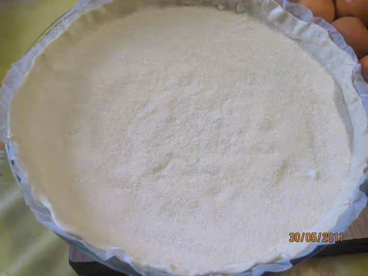 Tarte aux abricots a la vanille