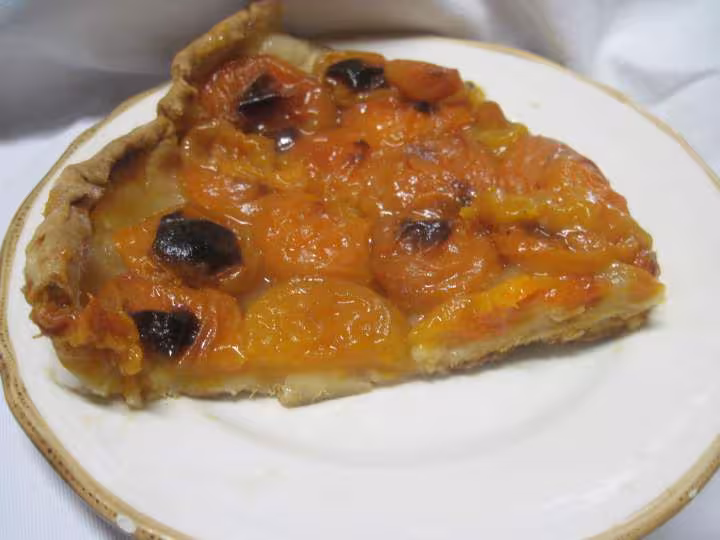 Tarte aux abricots nature