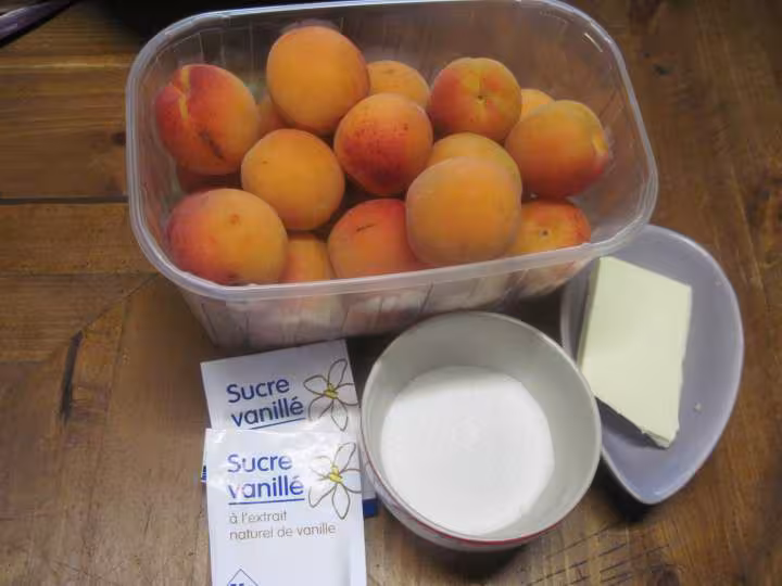 Tarte aux abricots nature