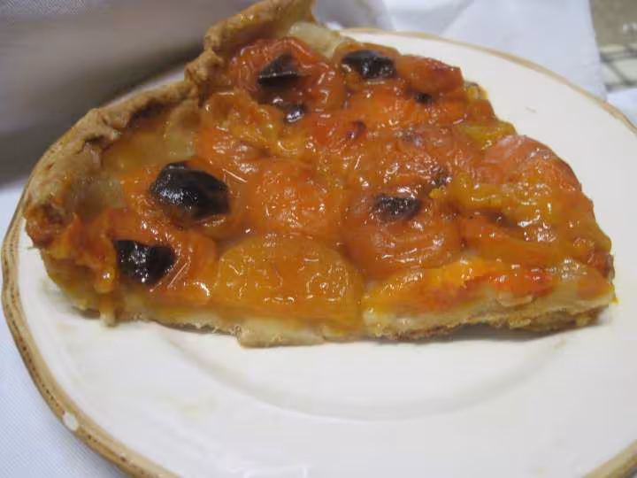 Tarte aux abricots nature