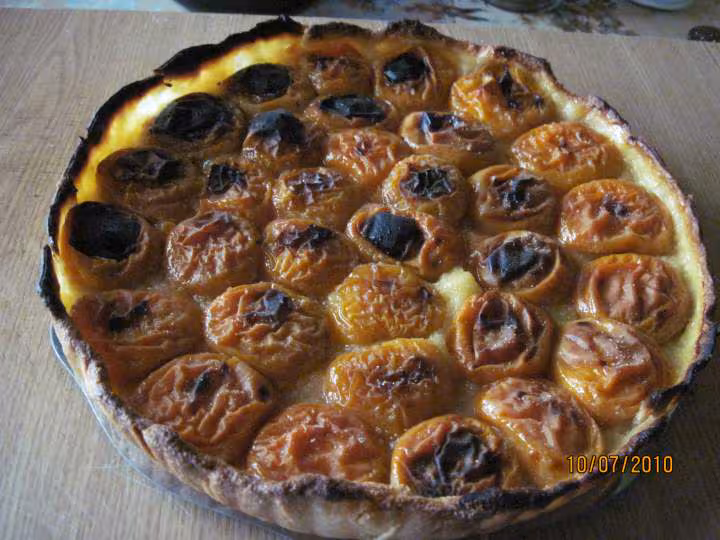 Tarte aux abricots simple