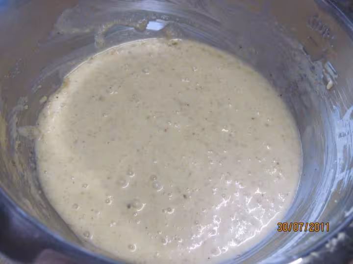 Tarte aux brugnons creme noisettes