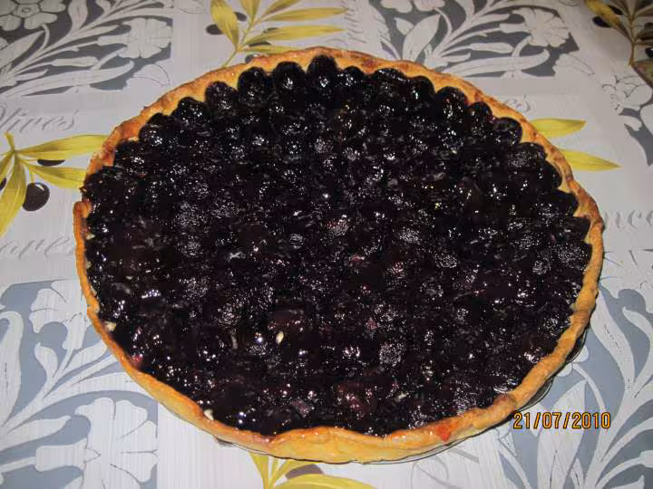 Tarte aux cerises noires