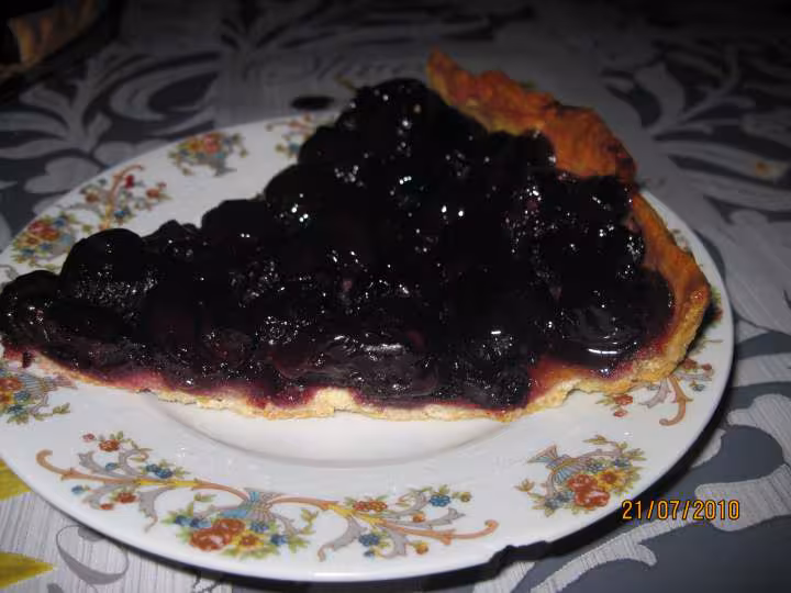 Tarte aux cerises noires