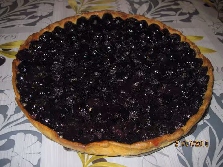 Tarte aux cerises noires