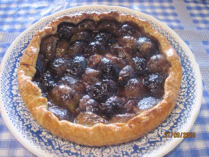 Tarte aux figues surgelees nature