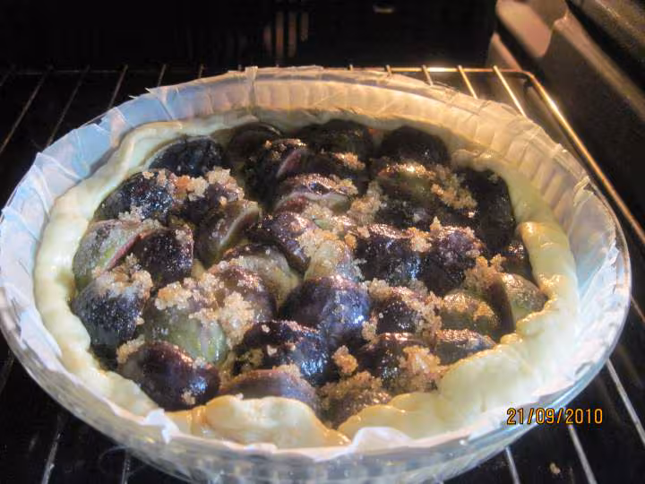Tarte aux figues surgelees nature