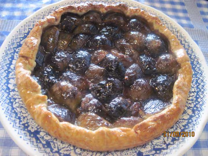 Tarte aux figues surgelees nature