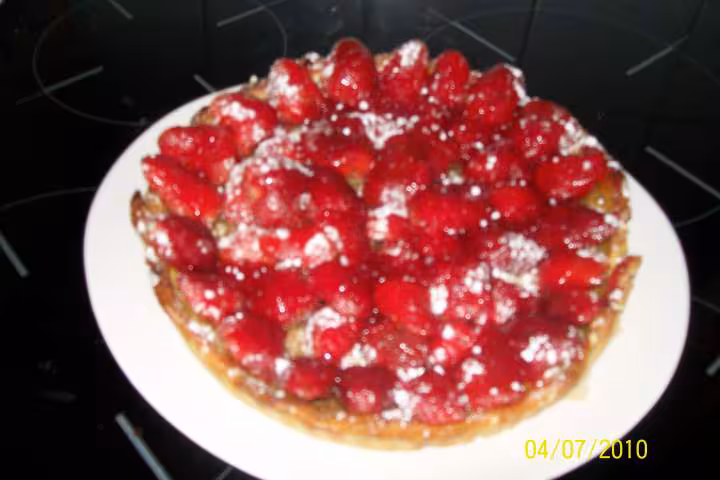 Tarte aux fraises