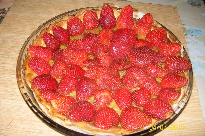 Tarte aux fraises