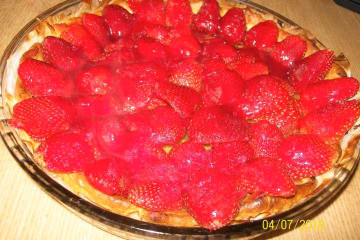 Tarte aux fraises