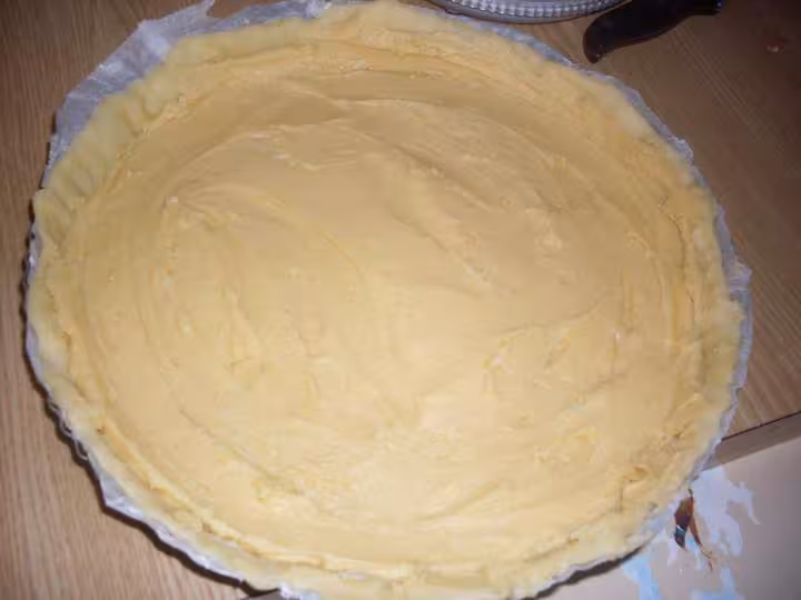 Tarte aux fraises a la creme d amandes