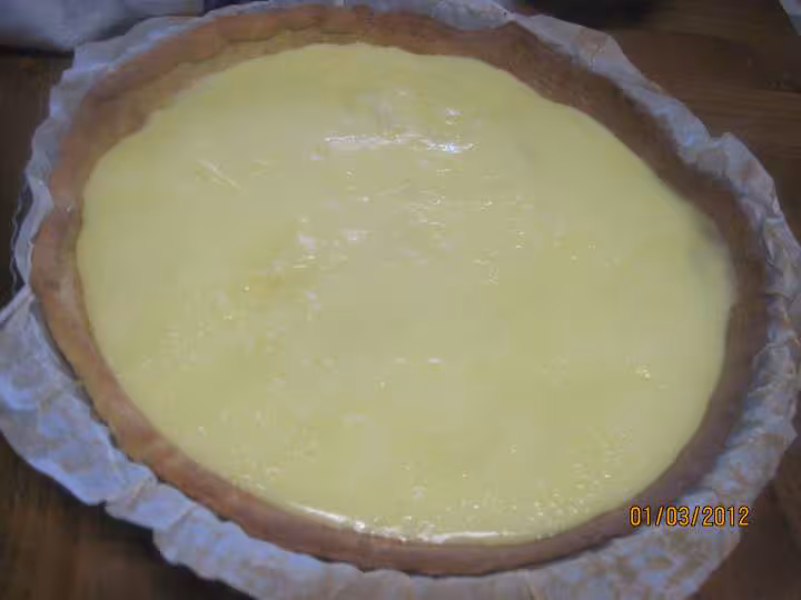 Tarte aux fraises a la creme patissiere